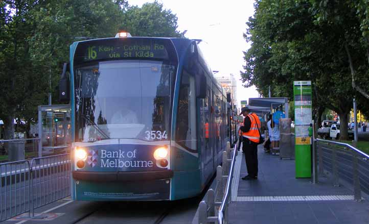 Yarra Trams Combino Bank of Melbourne 3534